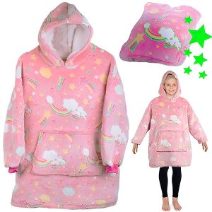 Dziecięca bluza-koc świecąca w ciemności | KIDHUG