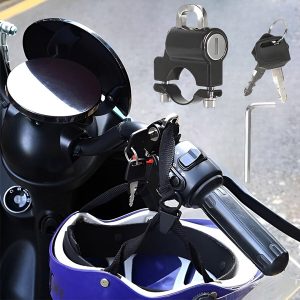 Blokada kasku, która zapobiega kradzieży | MOTOLOCKA