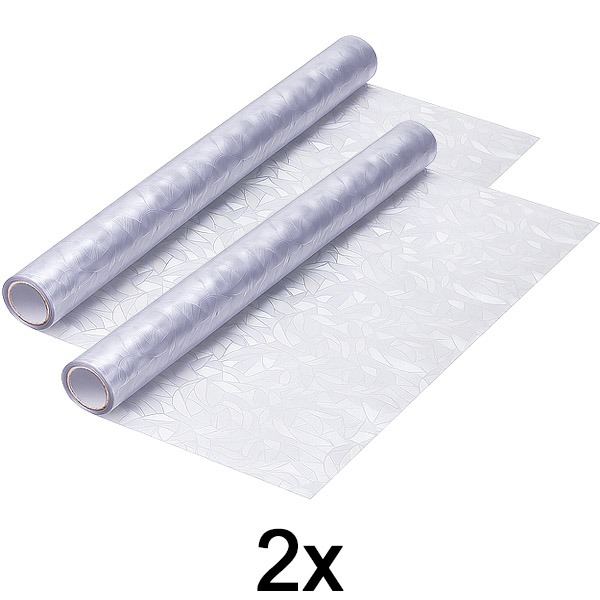 2x Dekoracyjna i chroniąca prywatność folia okienna | PRISMWRAP